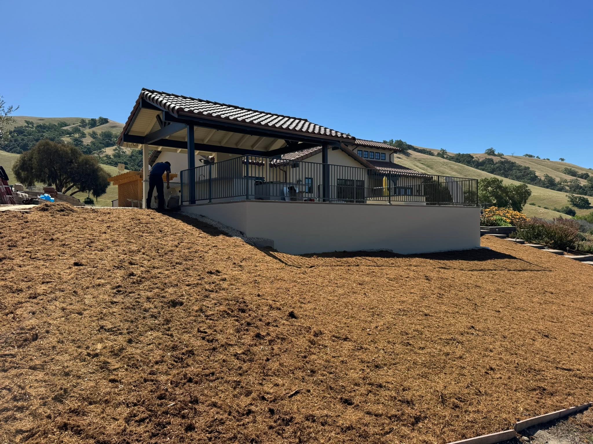 Outdoor pavilion built by RAM Construction