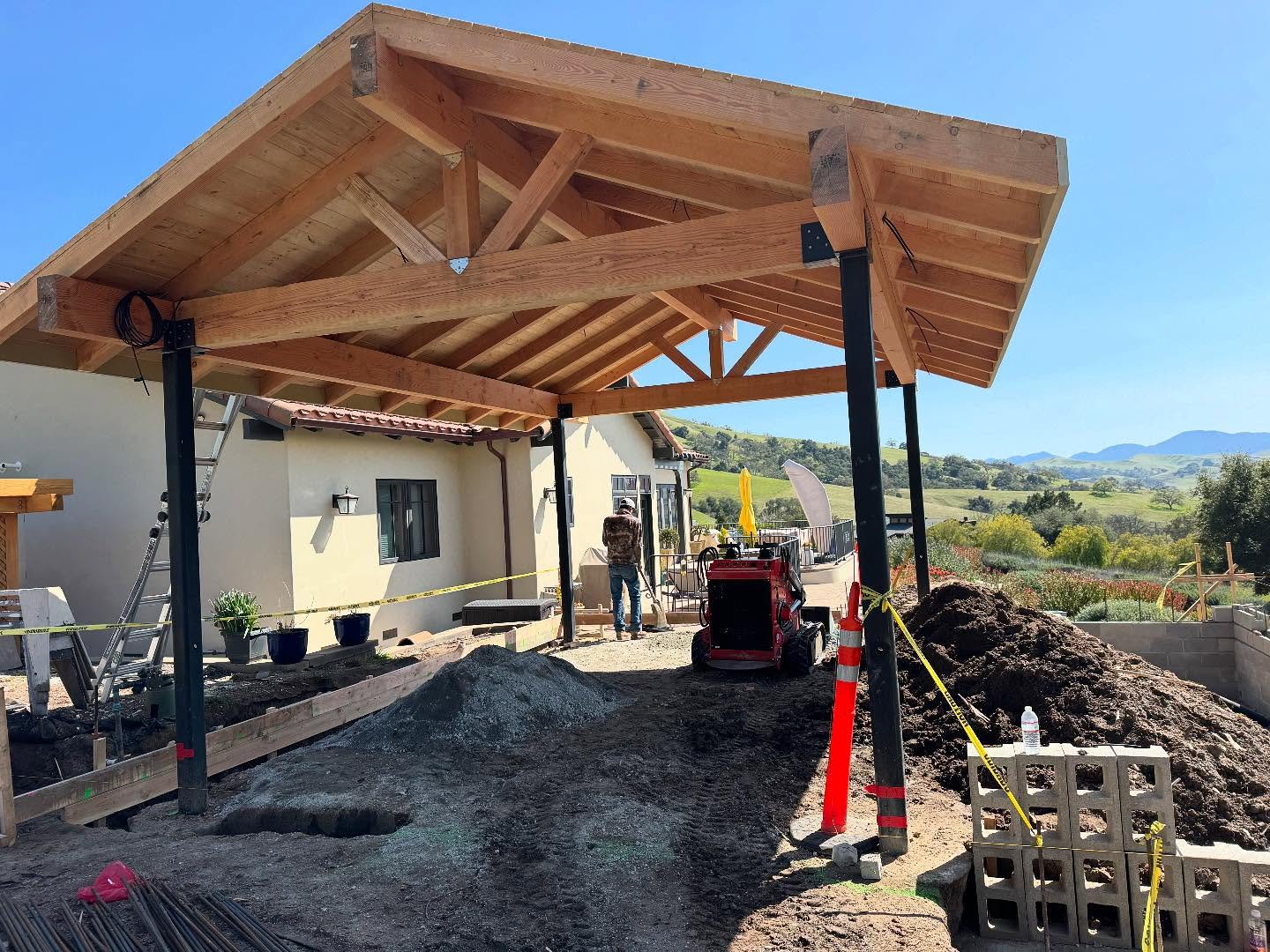 Timber addition built by RAM Construction